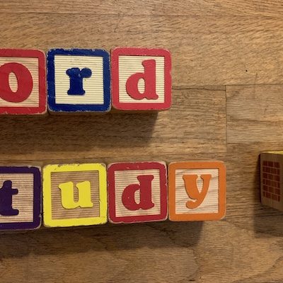 Word Study 2