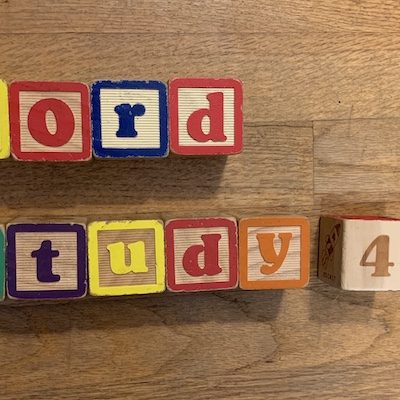 Word Study 4